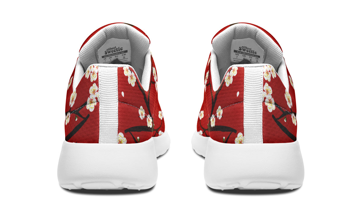 Plum Blossoms Sneakers - Offbeat Sweetie