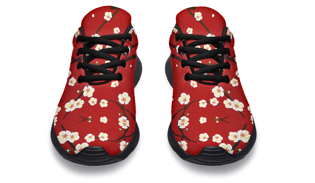Plum Blossoms Sneakers - Offbeat Sweetie