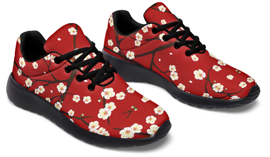 Plum Blossoms Sneakers - Offbeat Sweetie