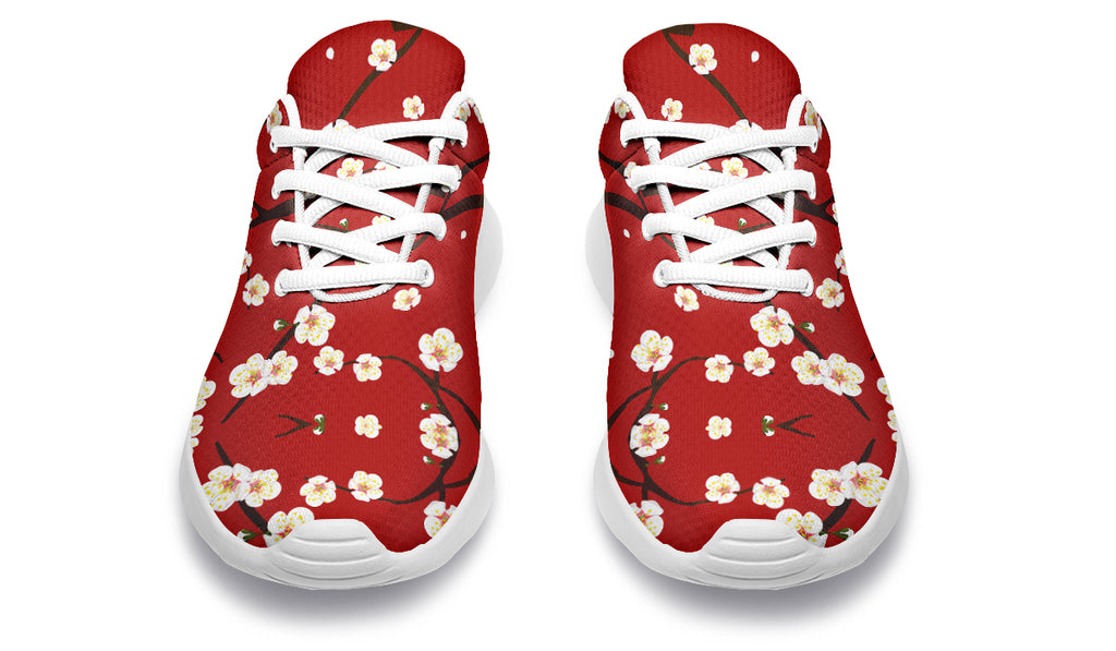 Plum Blossoms Sneakers - Offbeat Sweetie
