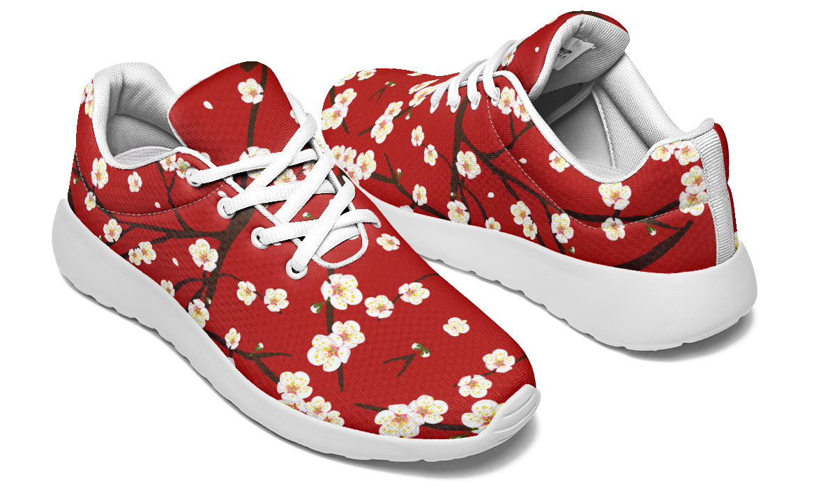 Plum Blossoms Sneakers - Offbeat Sweetie