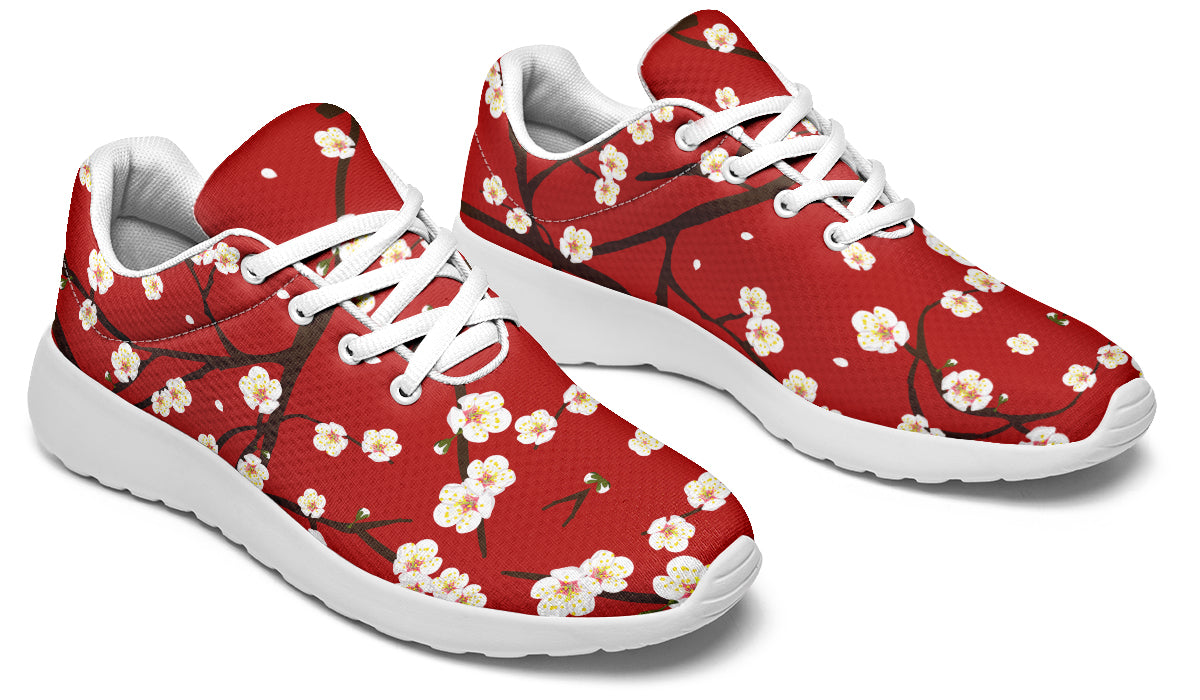 Plum Blossoms Sneakers - Offbeat Sweetie