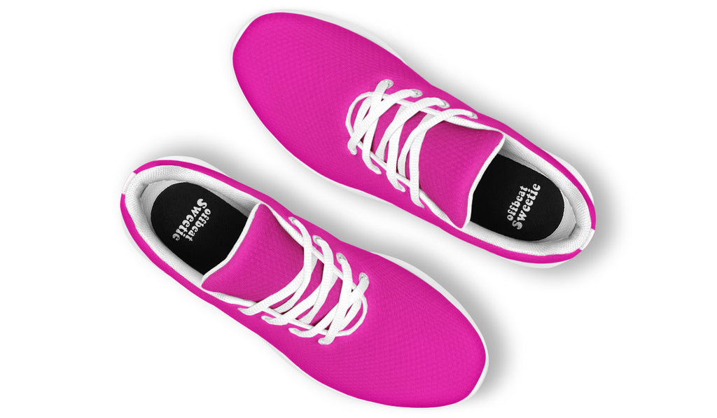 Pretty In Pink Sneakers - Offbeat Sweetie