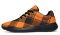 Pumpkin Pop Plaid Sneakers