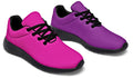 Purple And Pink Mismatch Sneakers - Offbeat Sweetie