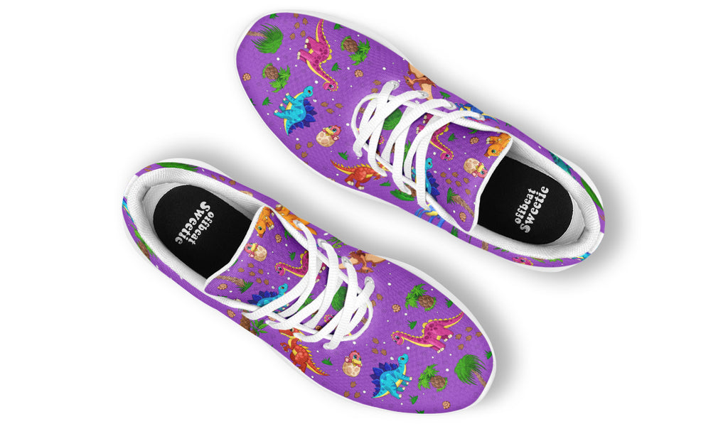 Purple Baby Dinos Sneakers - Offbeat Sweetie