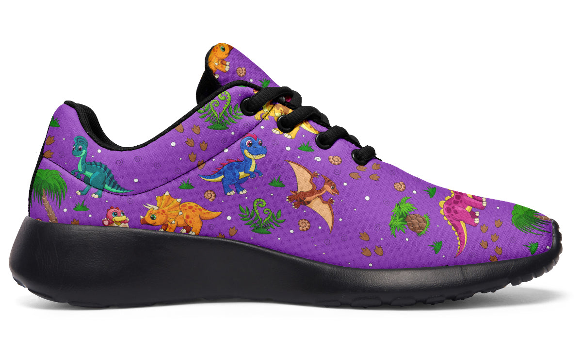 Purple Baby Dinos Sneakers - Offbeat Sweetie