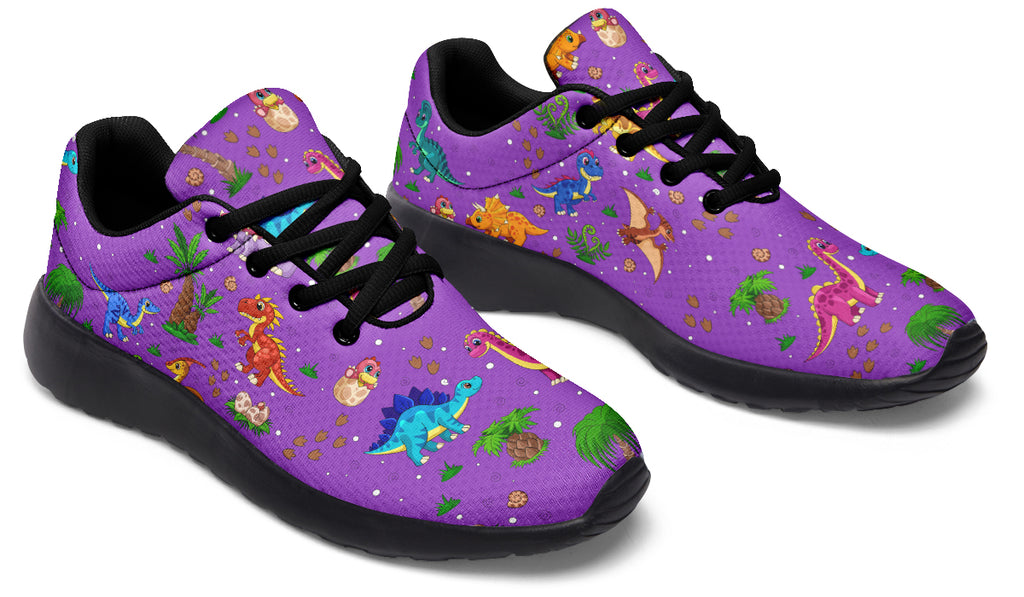 Purple Baby Dinos Sneakers - Offbeat Sweetie