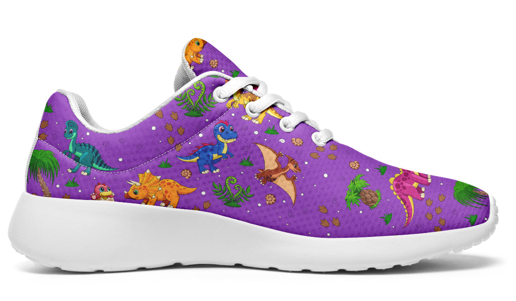 Purple Baby Dinos Sneakers - Offbeat Sweetie