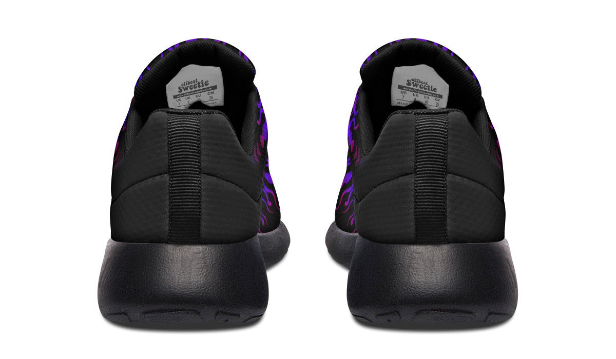Purple Haze Mandala Sneakers - Offbeat Sweetie