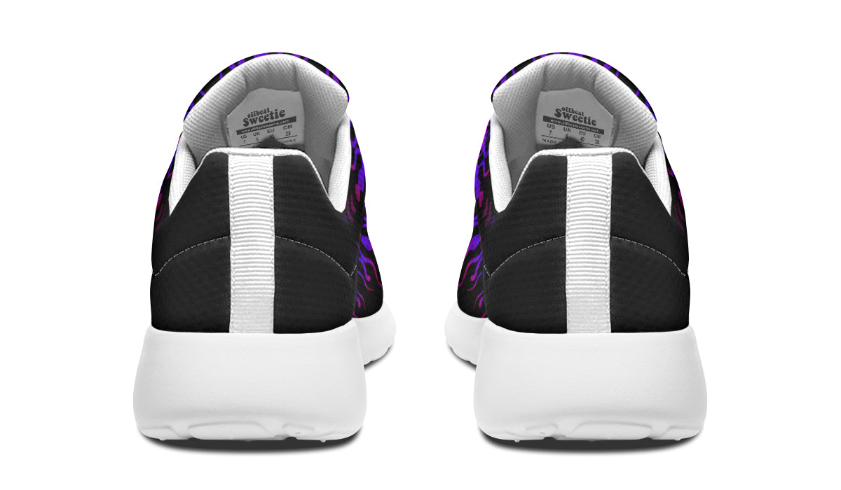 Purple Haze Mandala Sneakers - Offbeat Sweetie