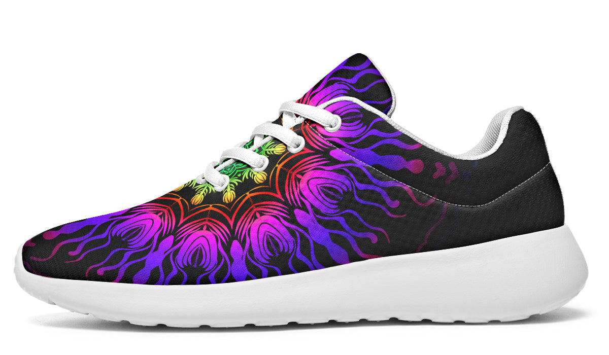 Purple Haze Mandala Sneakers - Offbeat Sweetie