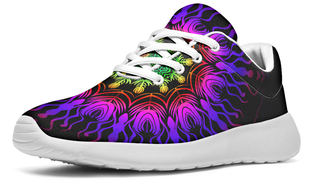 Purple Haze Mandala Sneakers - Offbeat Sweetie