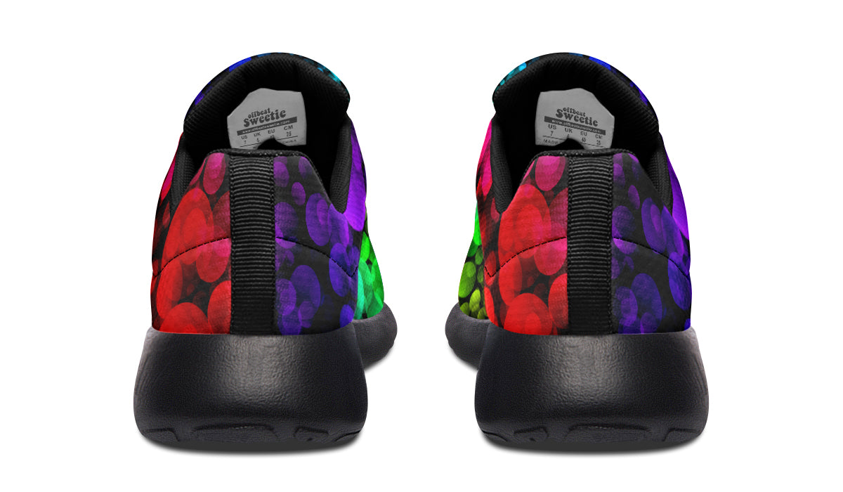 Rainbow Bubbles Sneakers - Offbeat Sweetie