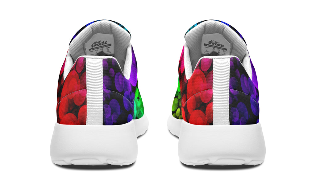 Rainbow Bubbles Sneakers - Offbeat Sweetie