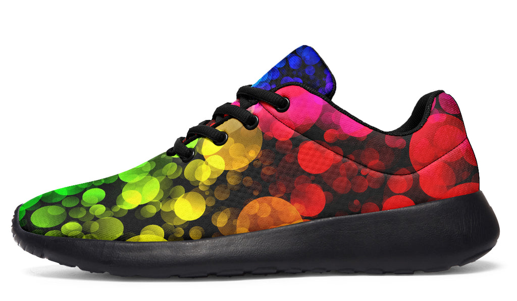 Rainbow Bubbles Sneakers - Offbeat Sweetie