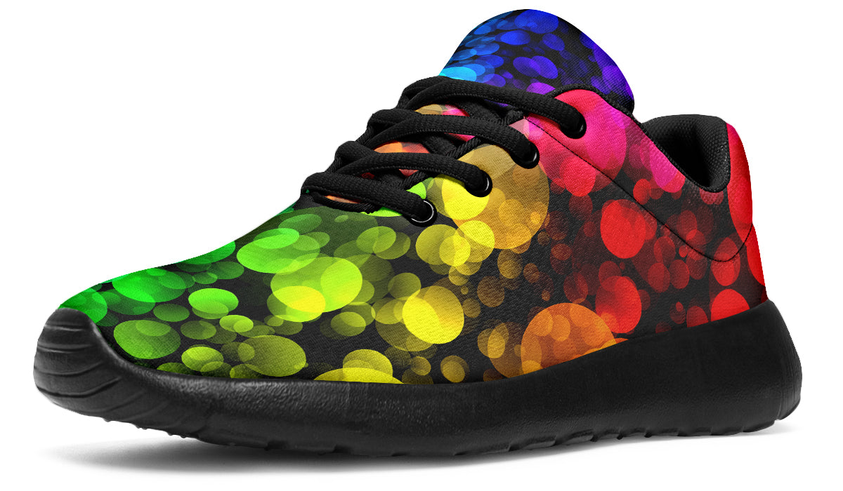 Rainbow Bubbles Sneakers - Offbeat Sweetie