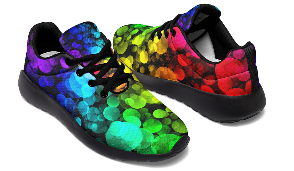 Rainbow Bubbles Sneakers - Offbeat Sweetie