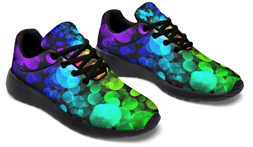 Rainbow Bubbles Sneakers - Offbeat Sweetie