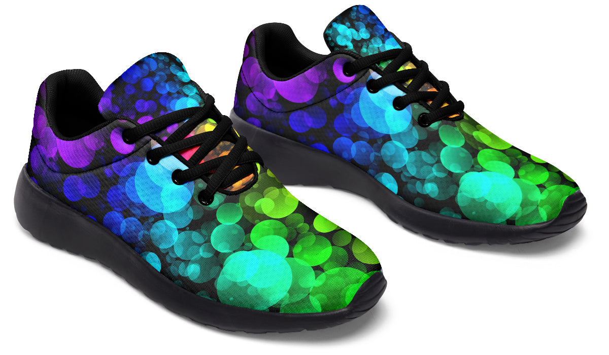 Rainbow Bubbles Sneakers - Offbeat Sweetie
