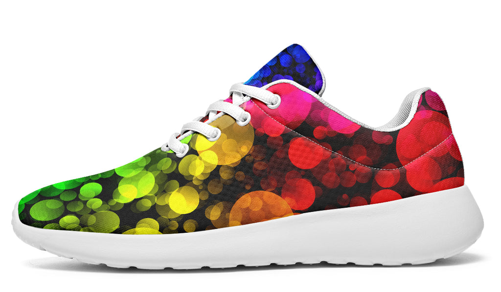 Rainbow Bubbles Sneakers - Offbeat Sweetie
