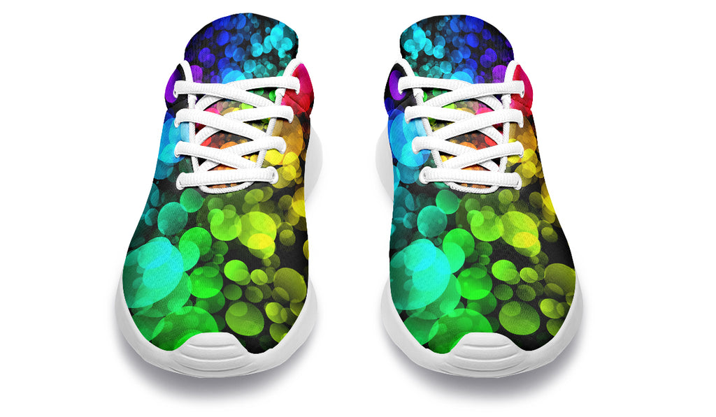 Rainbow Bubbles Sneakers - Offbeat Sweetie