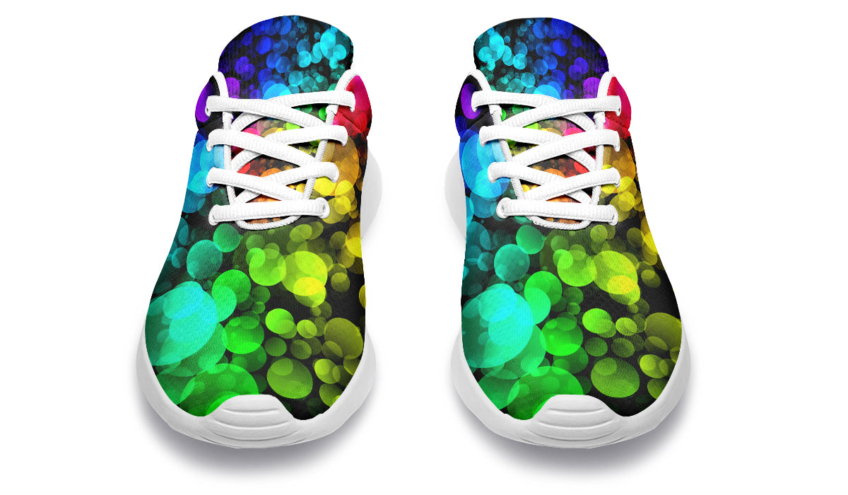 Rainbow Bubbles Sneakers - Offbeat Sweetie
