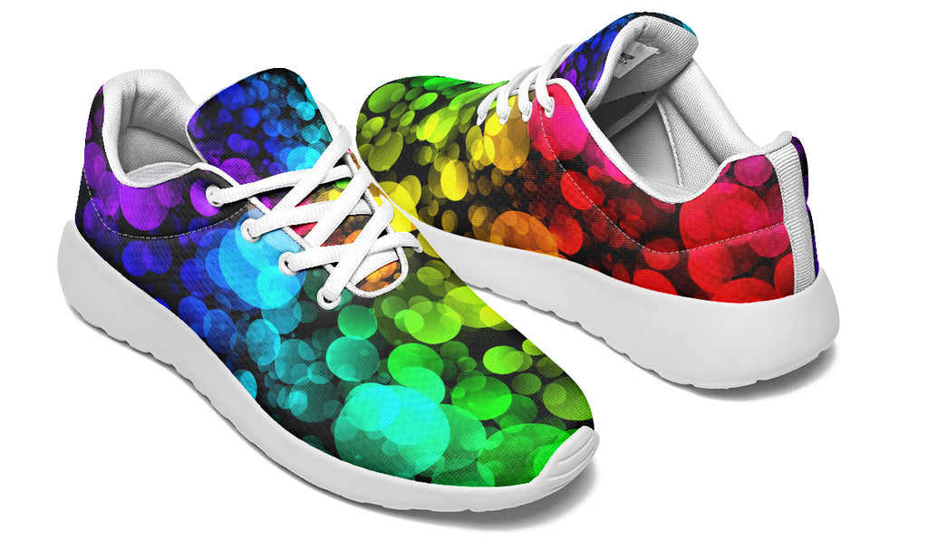 Rainbow Bubbles Sneakers - Offbeat Sweetie