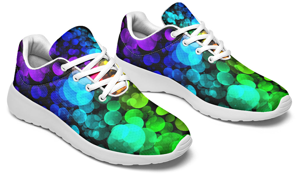 Rainbow Bubbles Sneakers - Offbeat Sweetie