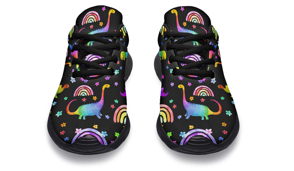 Rainbow Dinos Sneakers - Offbeat Sweetie