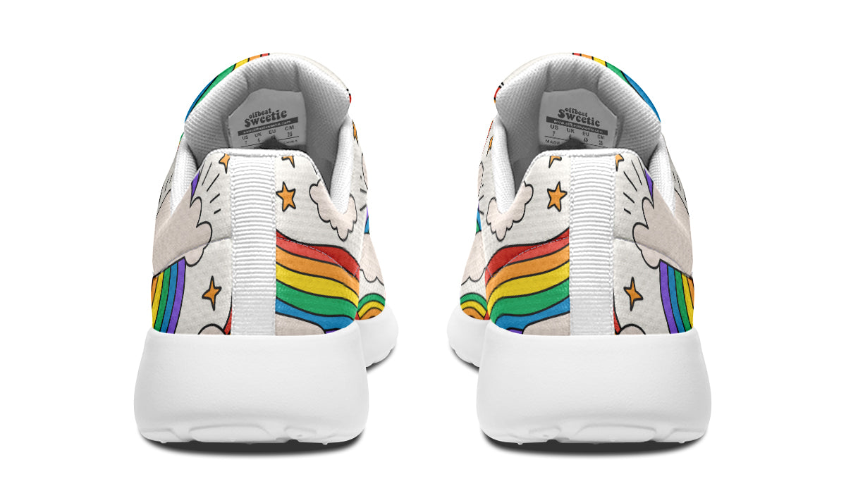 Rainbow Dreams Sneakers - Offbeat Sweetie
