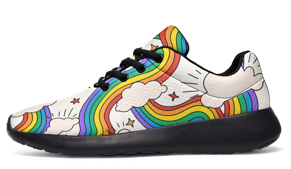 Rainbow Dreams Sneakers - Offbeat Sweetie