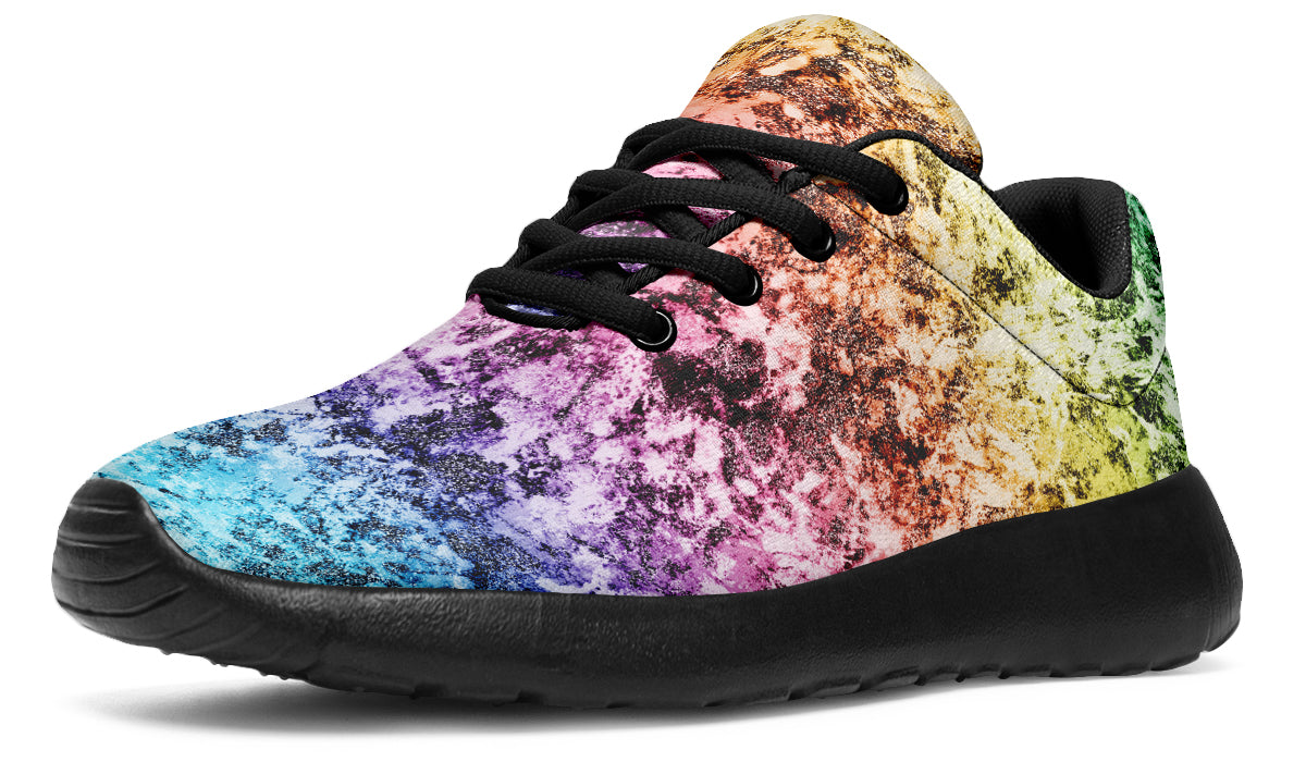 Rainbow Grunge Sneakers - Offbeat Sweetie