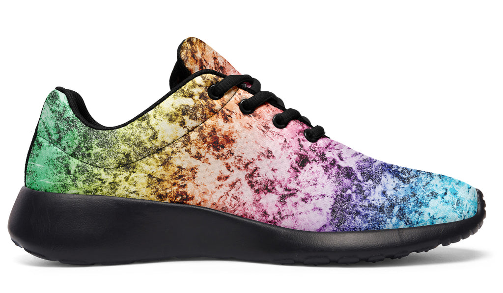 Rainbow Grunge Sneakers - Offbeat Sweetie