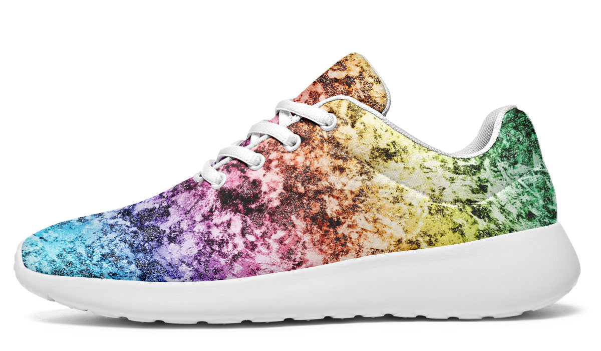 Rainbow Grunge Sneakers - Offbeat Sweetie