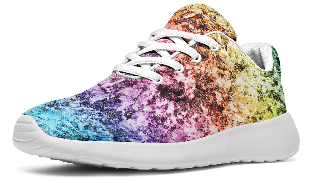 Rainbow Grunge Sneakers - Offbeat Sweetie