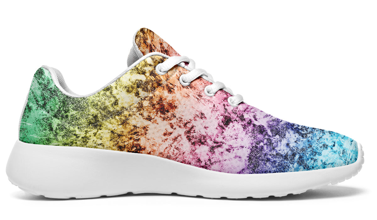 Rainbow Grunge Sneakers - Offbeat Sweetie