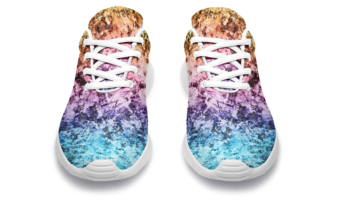 Rainbow Grunge Sneakers - Offbeat Sweetie