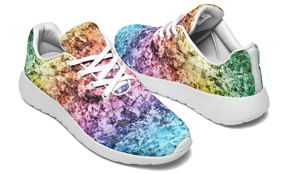 Rainbow Grunge Sneakers - Offbeat Sweetie