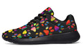 Rainbow Paw Prints Sneakers - Offbeat Sweetie