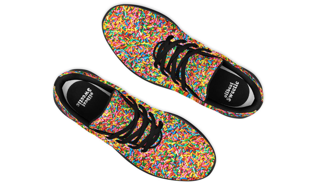 Rainbow Sprinkles Sneakers - Offbeat Sweetie
