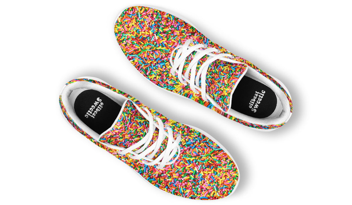 Rainbow Sprinkles Sneakers - Offbeat Sweetie