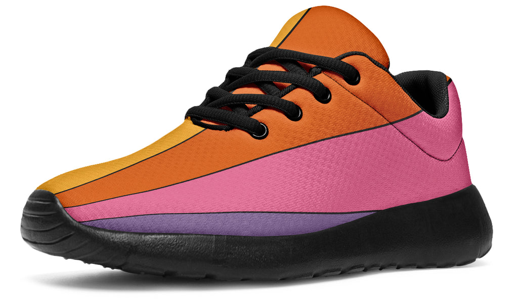Retro Rainbow Sneakers - Offbeat Sweetie