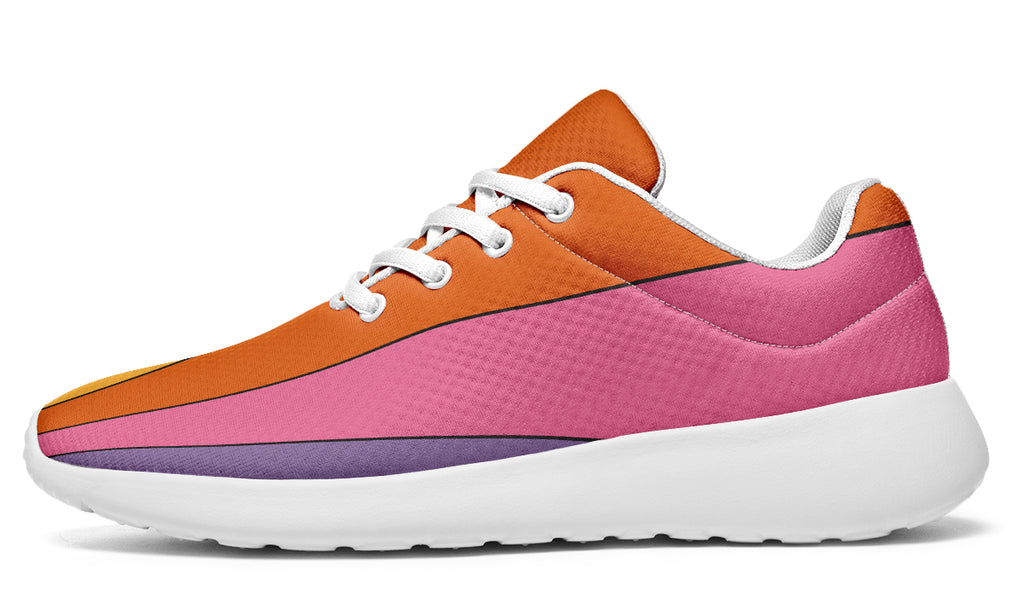 Retro Rainbow Sneakers - Offbeat Sweetie