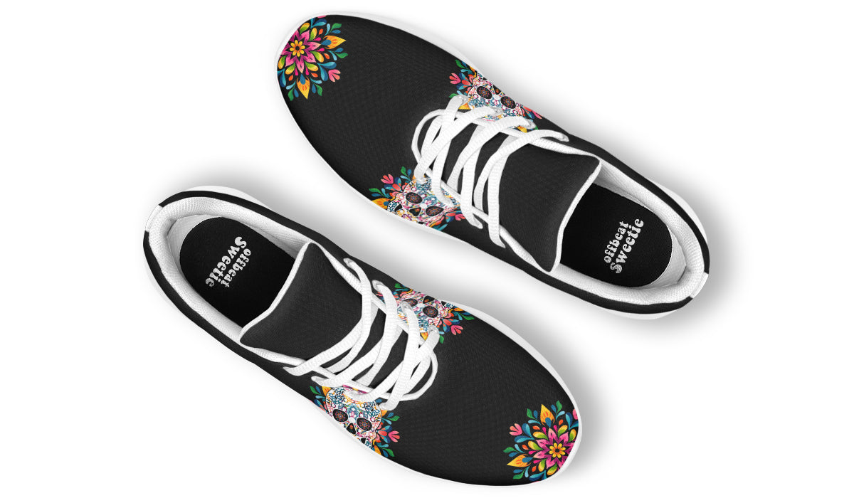Sugar Skull Sneakers - Offbeat Sweetie