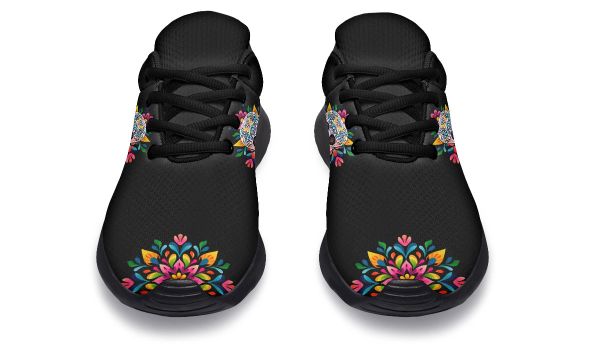 Sugar Skull Sneakers - Offbeat Sweetie