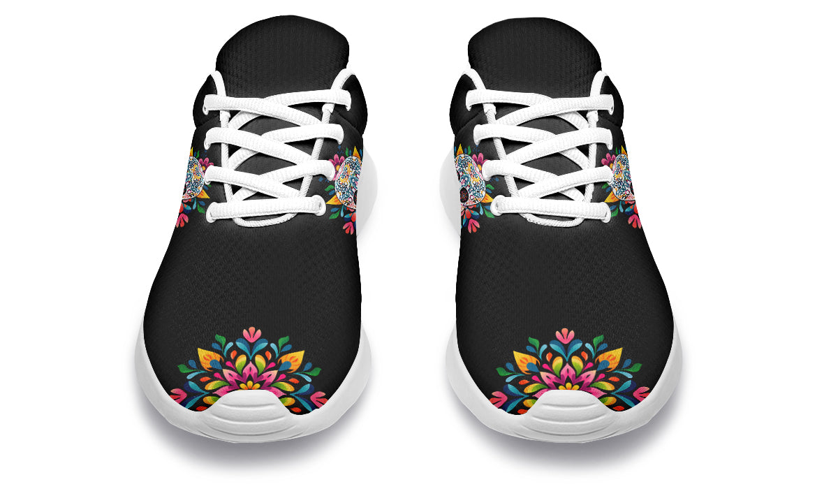 Sugar Skull Sneakers - Offbeat Sweetie