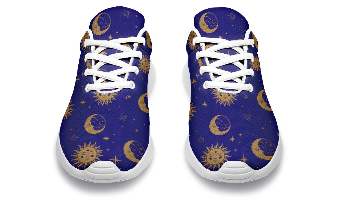 Sun Moon And Stars Sneakers