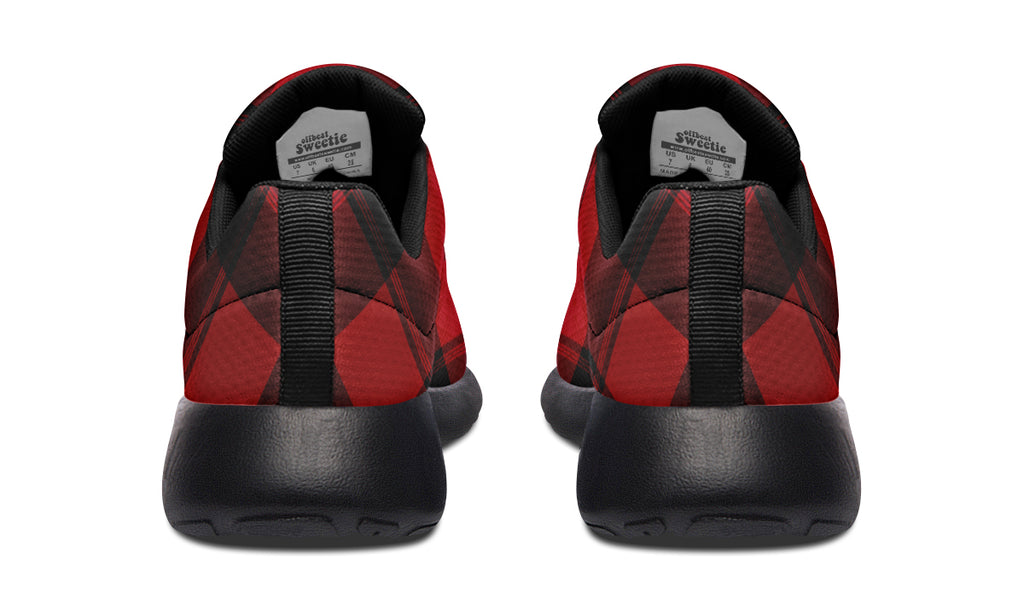Toffee Apple Plaid Sneakers