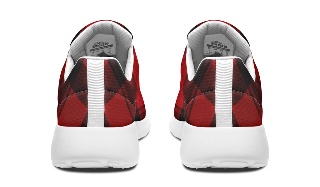 Toffee Apple Plaid Sneakers